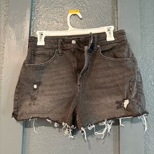 NWOT Wild Fable Black Highest Rise Mom Shorts Size 8